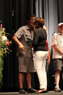 Uncle Mathew getting his plaque