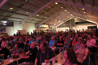 Hall of fame crowd...