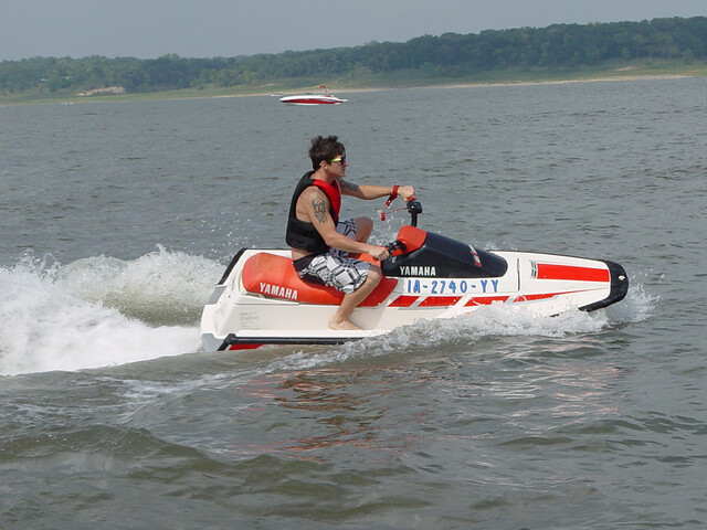 German on the Waverunner
