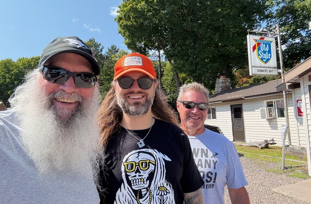 The fish weren't bitin so we made a pit stop at Donner's Bay