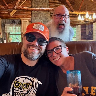 Travel - Photobombs during the Iowa Game