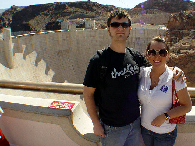 Kari and I at Hoover Dam
