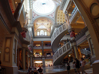 Part of the Forum shops in Caesars Palace