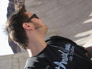 If you look over the edge, the wind blasting up the wall of the dam is pretty awesome.