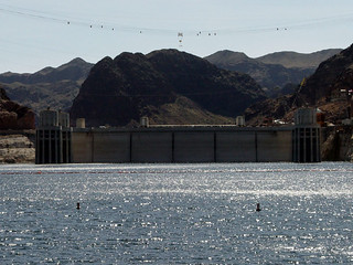 Hoover Dam - Lake Side