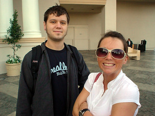 Waiting for the Hoover Dam tour