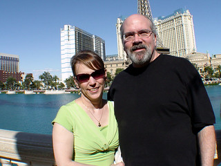 Teresa and Jeff at the Bellagio
