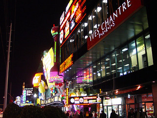 Walking down the Strip