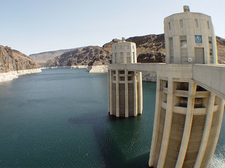 The Arizona intake towers