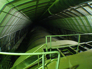 The intake pipes for the power plants wich are 30 feet in Diameter