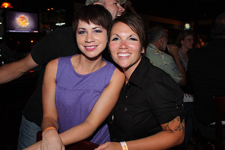 Mindy, Kari, and Trent's idea of a photobomb