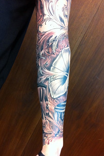 Tattoo - Front of my forearm after 2nd session