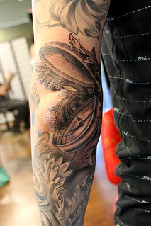 Tattoo - Compass Tattoo Shading