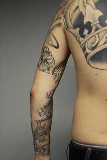 Tattoo - Back of left sleeve before second session