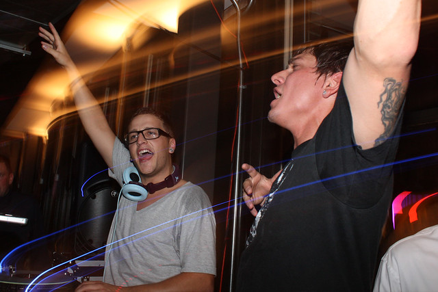 Partying at Liars Club