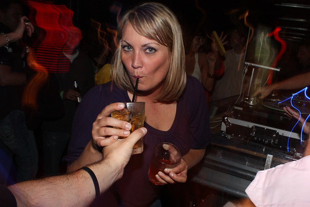 Tobbie apparently wanted some of my drink