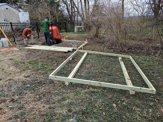 Gettin a garden shed