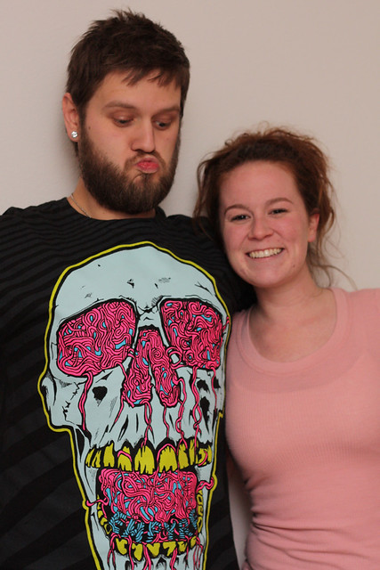 She liked my skull shirt