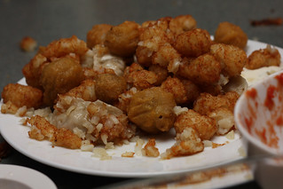 Stevee and Blake have a Fry Daddy, haha