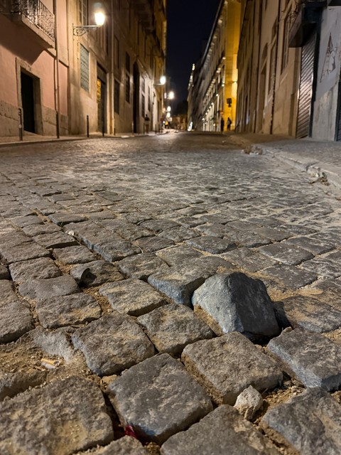 Cobblestone streets of Lisbon