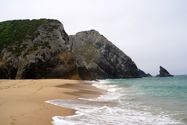 Mountains at Adraga Beach