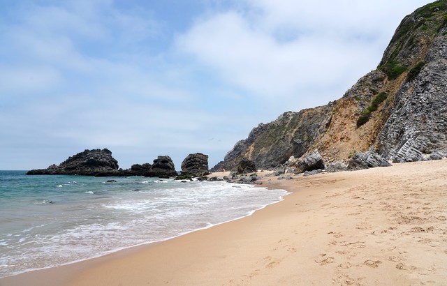 Adraga is a very cool beach