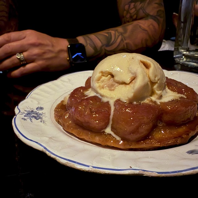 An incredible Bananas Foster like dessert