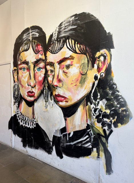A cool mural at LX Factory