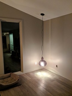 Just installed this ceiling lamp. How does the height look?