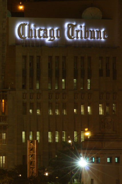 Chicago Tribune with Zach's fancy telephoto lens