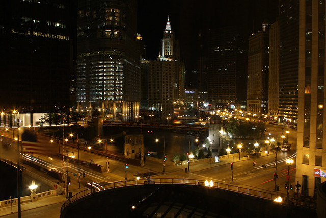 River/City view from our hotel room