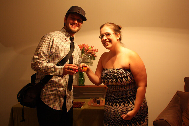 Me and Elizabeth have a tequila bond