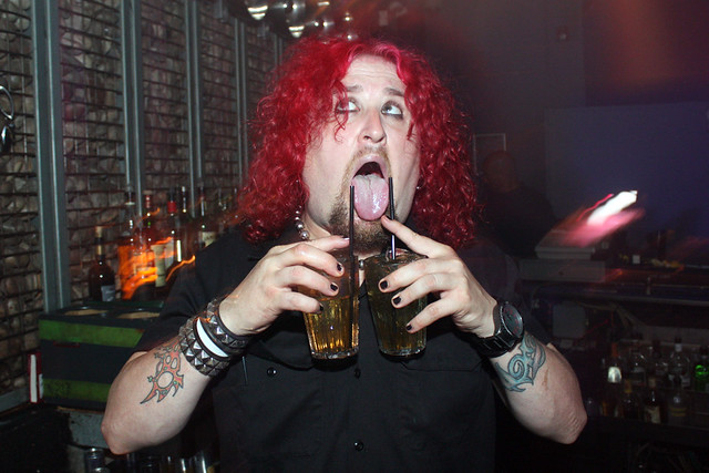 RH Matt, licking our redbull straws for us