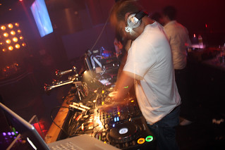 This DJ was not playing awesome music