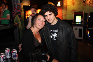 Tag S - Kari, Tag, and a crazy dude in the BG