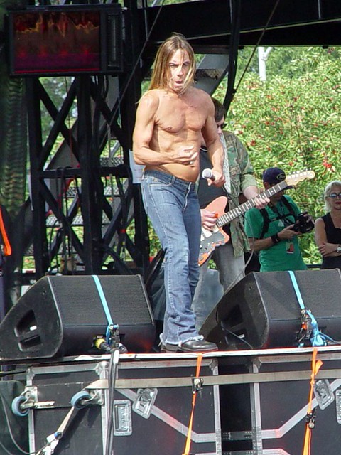 Iggy Pop at Lollapalooza