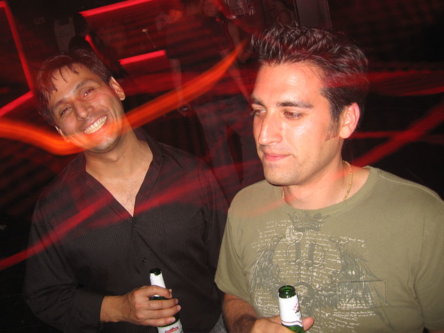 Manuel and James at Debonair