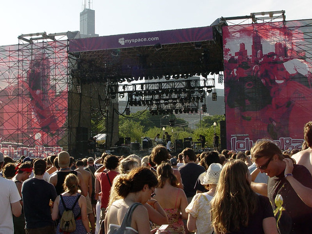Blonde Redhead at Lollapalooza