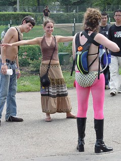 Lollapalooza - Getting Blasted with Water