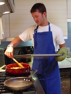 Lollapalooza - Henson making breakfast