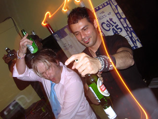 Drinks - Chris and Amjad