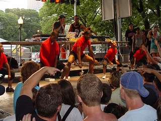 Lollapalooza - Dancers at the Floss Show