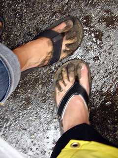 Lollapalooza - Muddy Feet