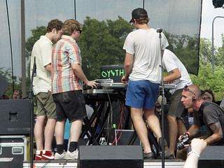 Lollapalooza - Dan Deacon Keyboard/Synth kids