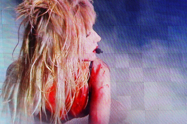 Bloody Lady Gaga at Lollapalooza