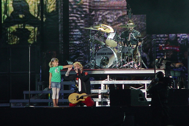 Billy Joe and the young volunteer