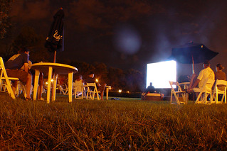 Lollapalooza - Watching some more green day from the Uncorked lounge area
