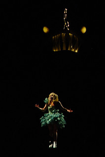 Lollapalooza - Lady Gaga and the giant monster at Lollapalooza