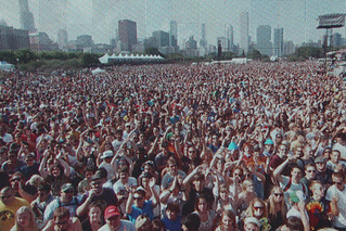 Lollapalooza - DEVO Crowd at Lollapalooza