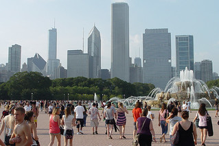 Skyline - The fest was so much more spread out this year - there was actually room to walk